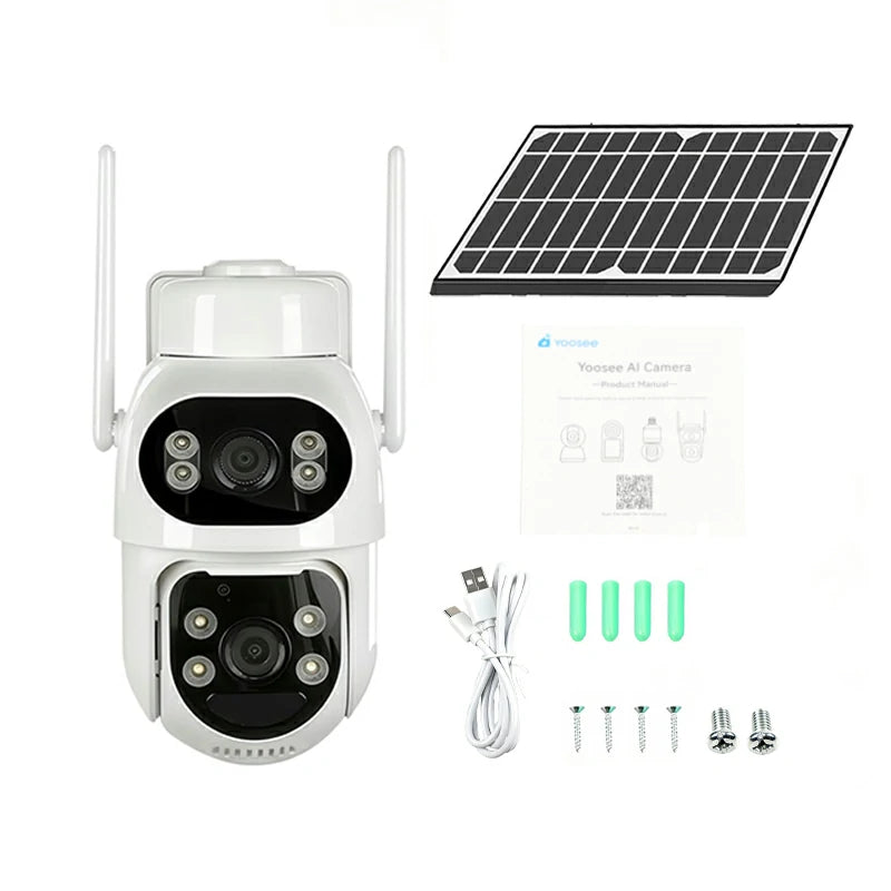 T-DAY Cámara Solar 4G Doble Lente | MundoMax SV