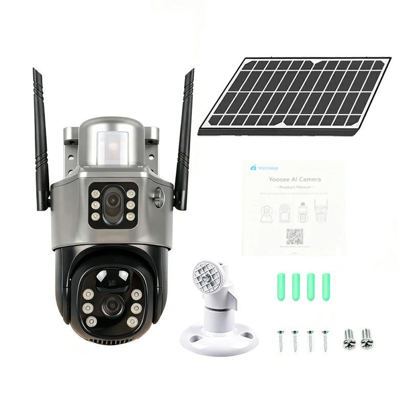 T-DAY Cámara Solar 4G Doble Lente | MundoMax SV