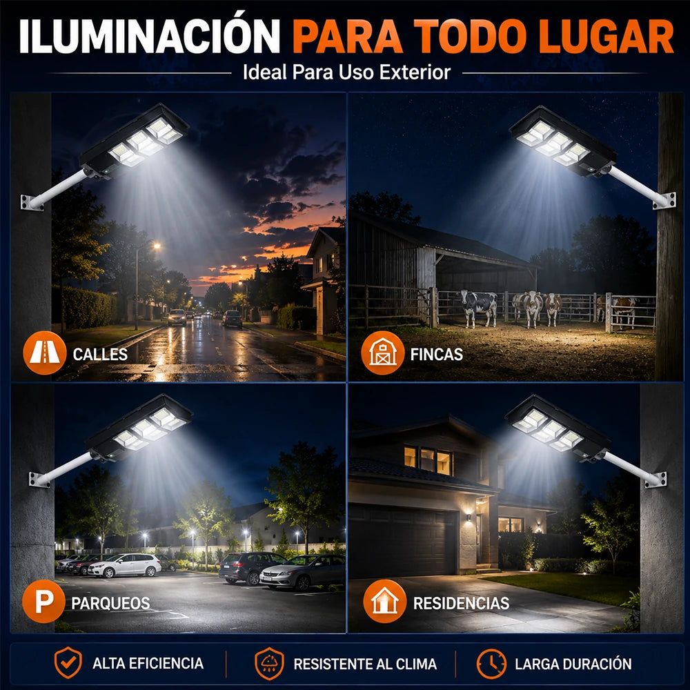 T-DAY Lámpara Solar 2000W | MundoMax SV