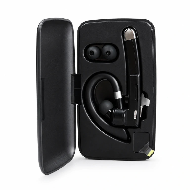 Audífonos Bluetooth Deportivos con Gancho, Batería 10h