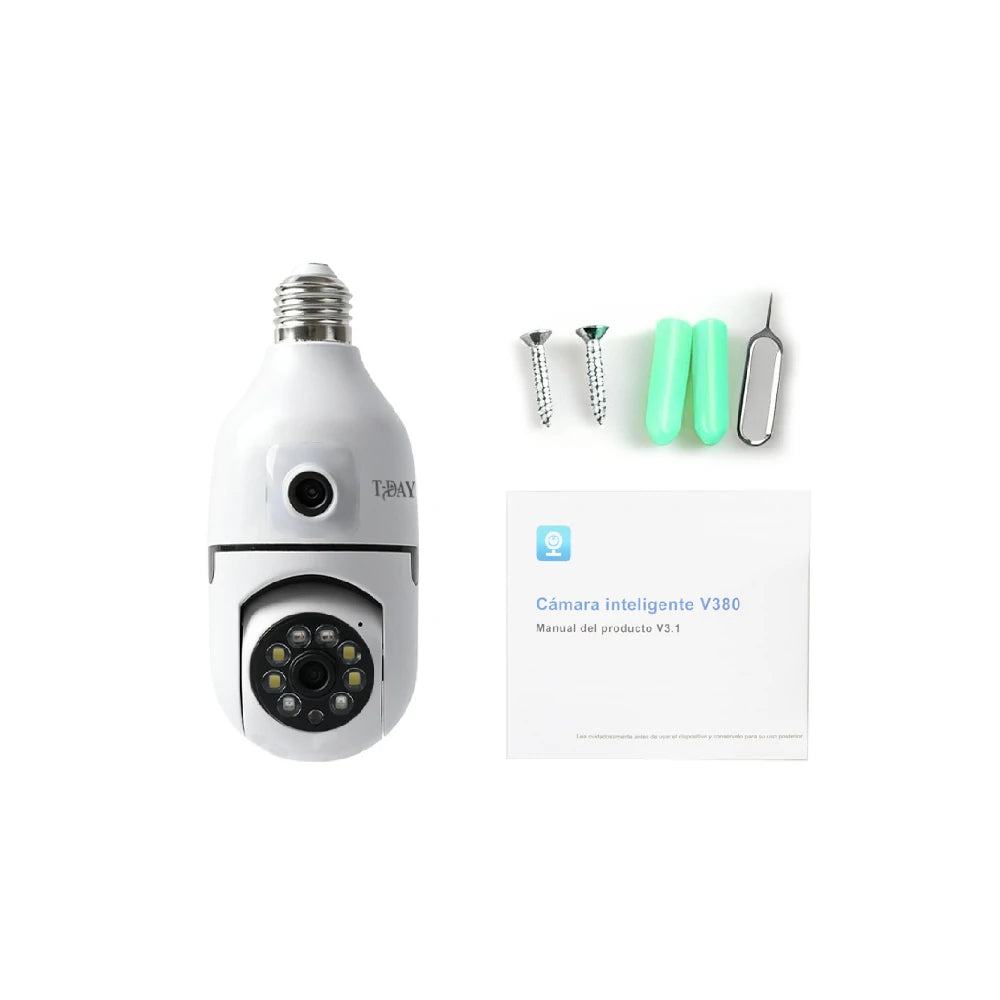T-DAY Cámara WiFi 6Mpx V380 Pro | MundoMax SV