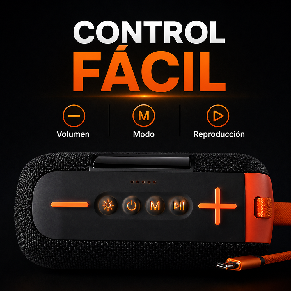 KIMISO Bocina con Power Bank 10000mAh | MundoMax SV