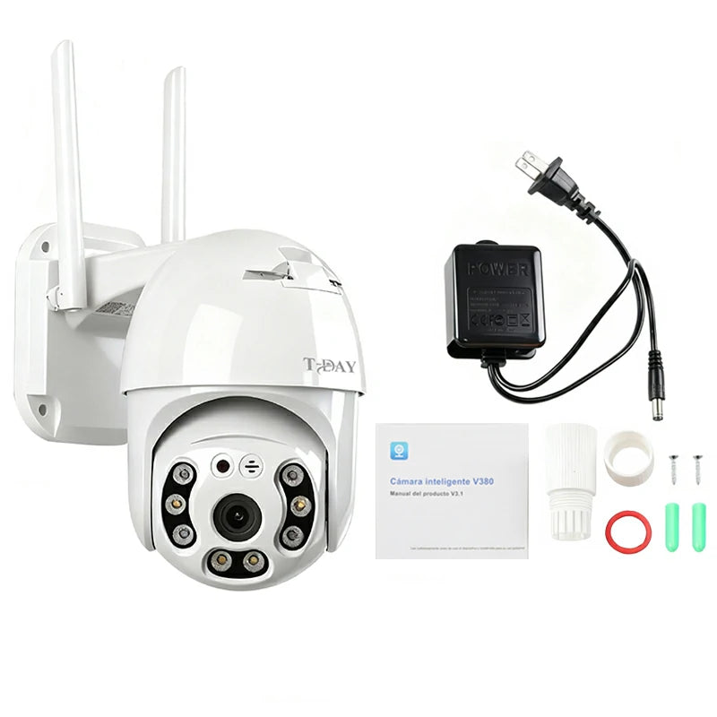 T-DAY Cámara WiFi Impermeable IP67 | MundoMax SV