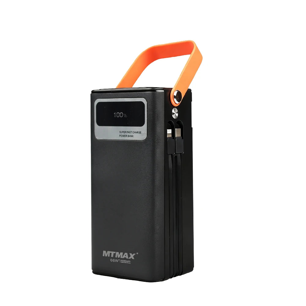 MTMAX Power Bank 40000mAh 66W | MundoMax SV