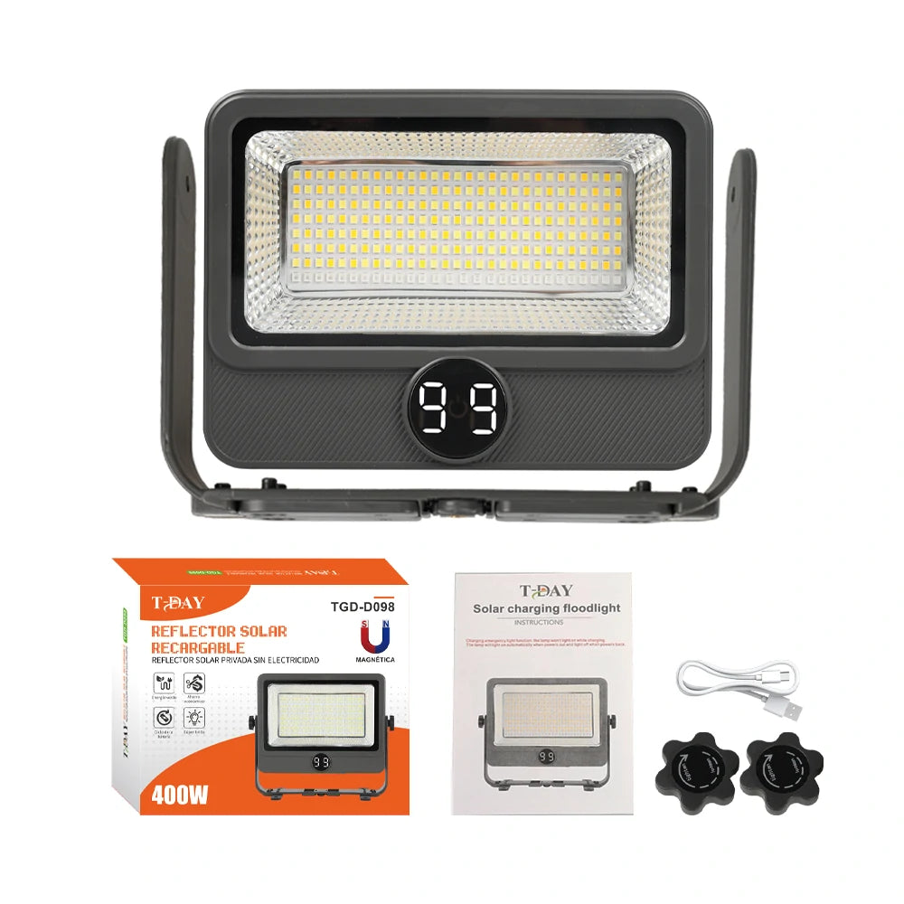 T-DAY Reflector Solar Portátil 400W | MundoMax SV