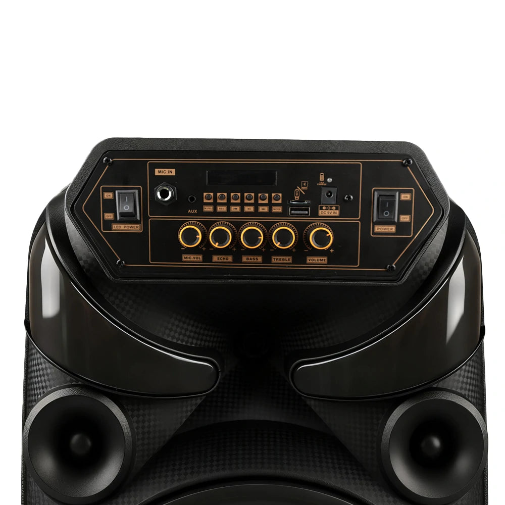 KIMISO Bocina Bluetooth 12” con Micrófono | MundoMax SV