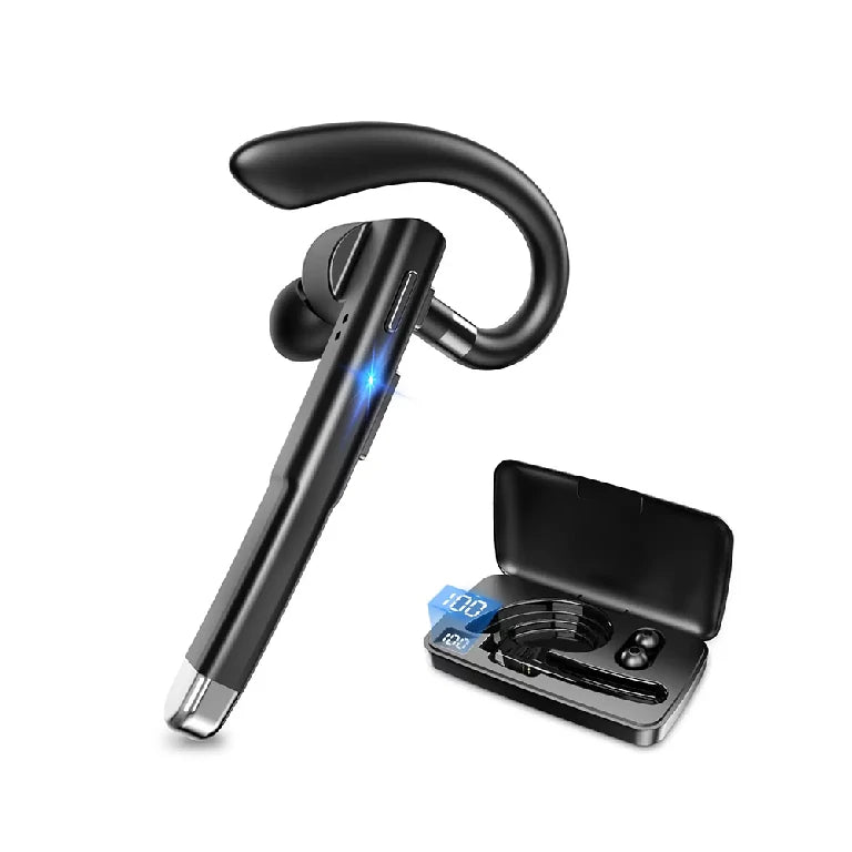 Audífonos Bluetooth Deportivos con Gancho, Batería 10h