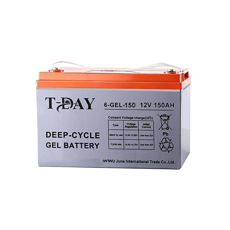 T-DAY Batería Solar Gel 12V 150Ah | MundoMax SV