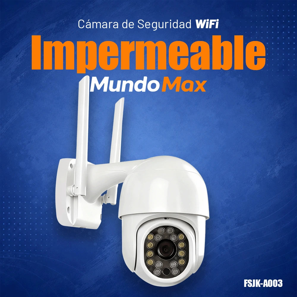 T-DAY Cámara WiFi Exterior 3MP | MundoMax SV