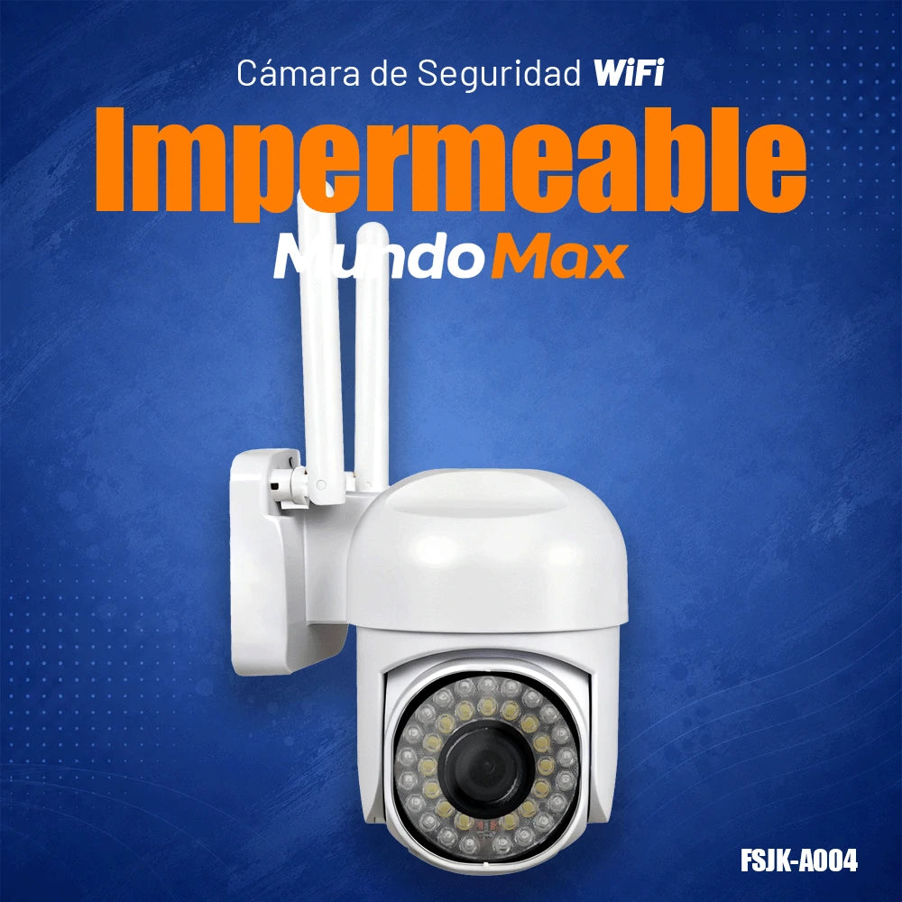 T-DAY Cámara WiFi IP67 con Giro | MundoMax SV