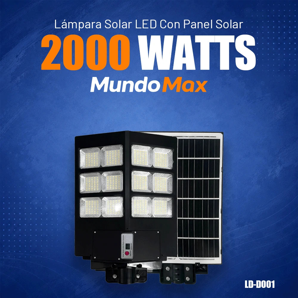 T-DAY Lámpara Solar 2000W | MundoMax SV