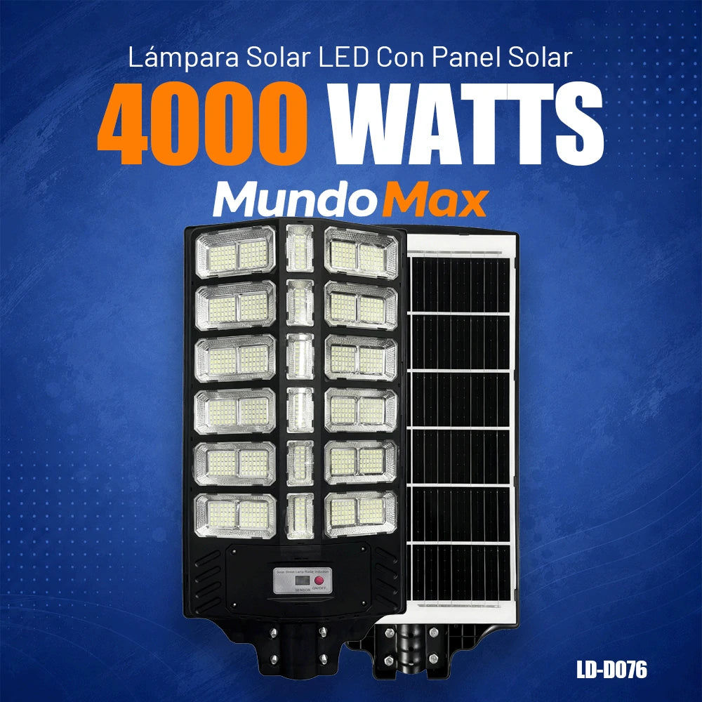 T-DAY Lámpara Solar 4000W Grande | MundoMax SV