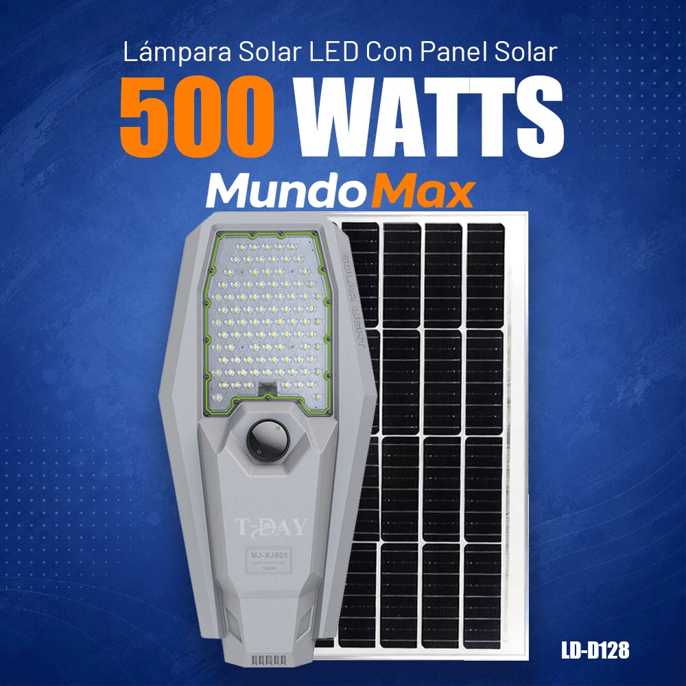 T-DAY Lámpara Solar Premium 500W | MundoMax SV