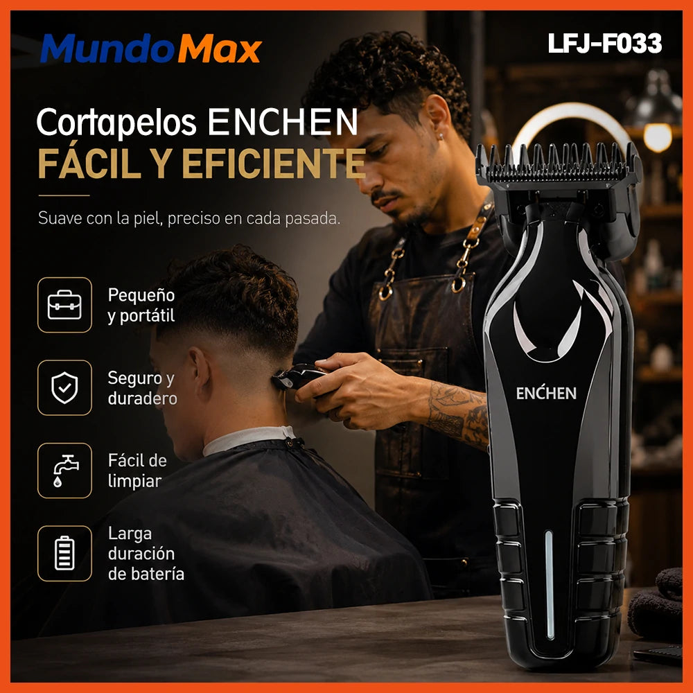 ENCHEN Cortapelos ENCHEN Recargable Type-C | MundoMax SV