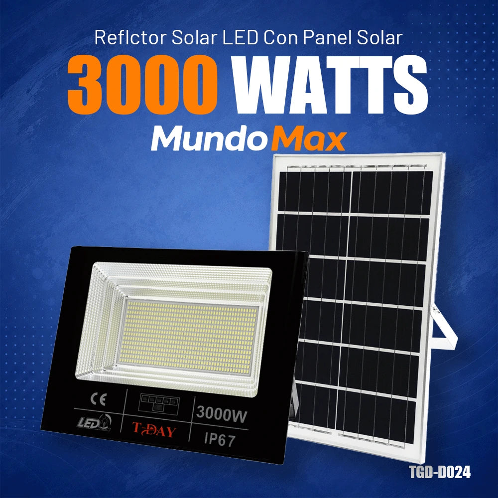 T-DAY Reflector Solar 3000W | MundoMax SV