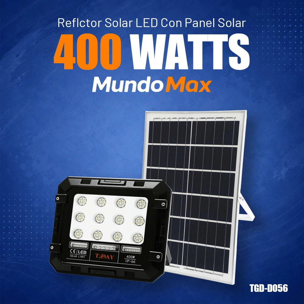 T-DAY Reflector Solar 400W | MundoMax SV