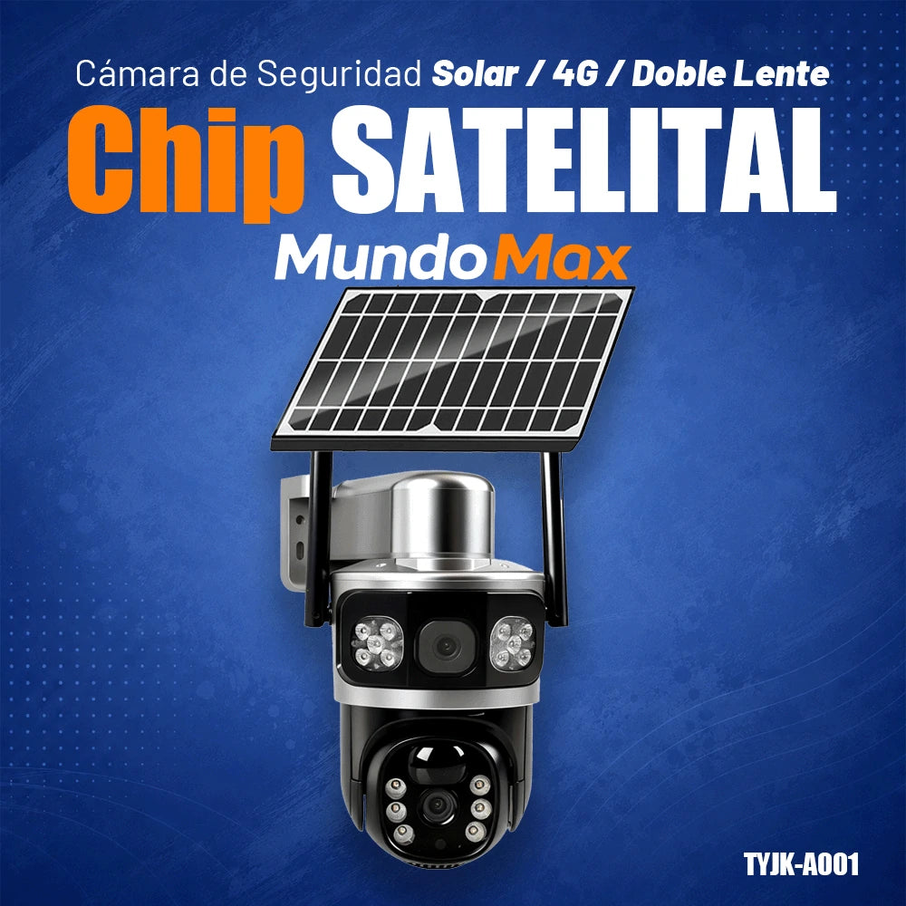T-DAY Cámara Solar 4G 10Mpx | MundoMax SV
