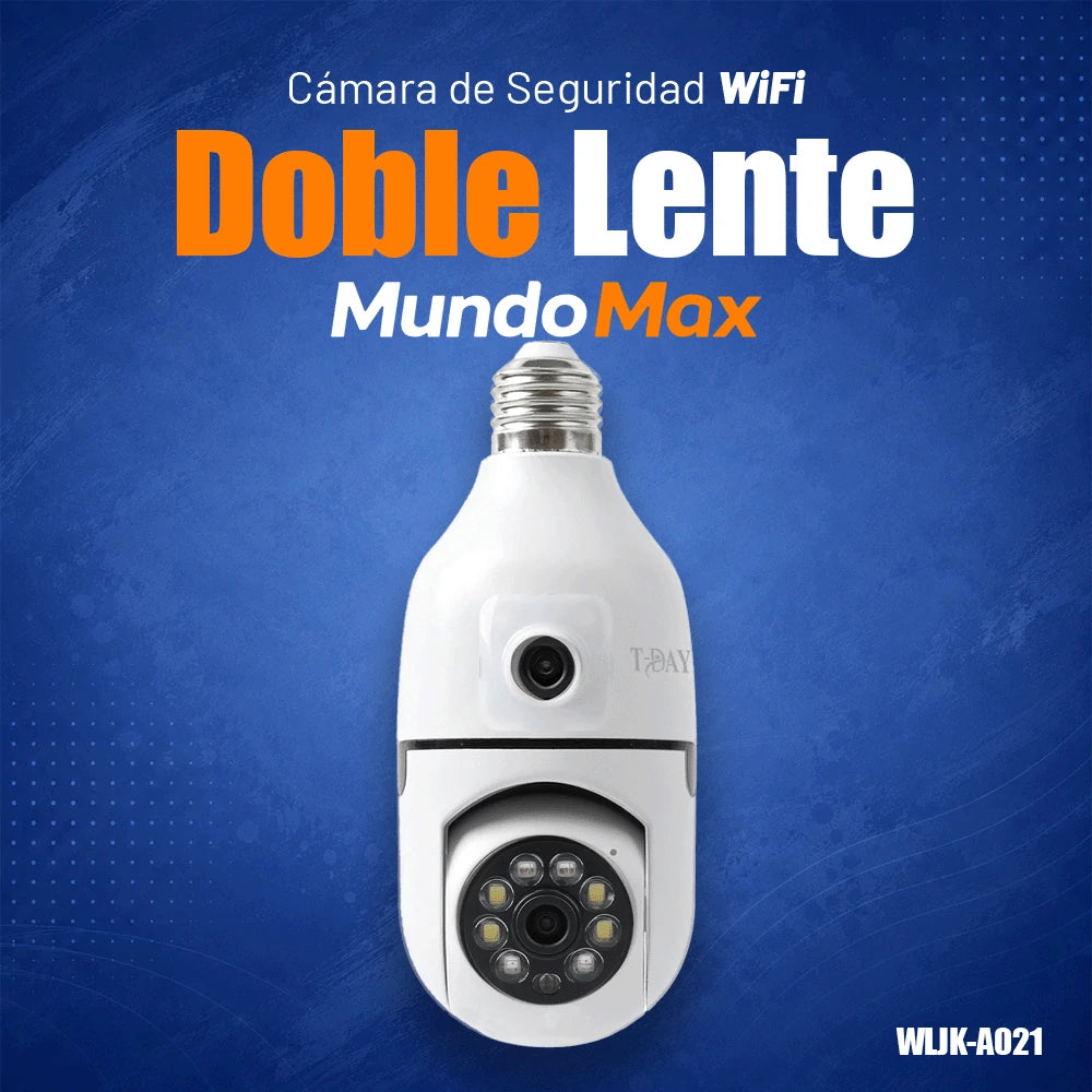 T-DAY Cámara WiFi 6Mpx V380 Pro | MundoMax SV
