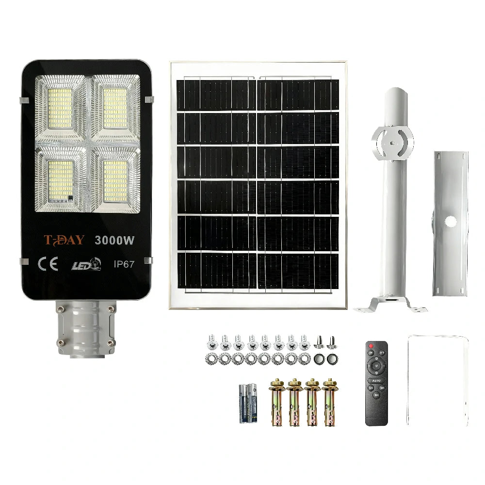 T-DAY Lámpara Solar 3000W | MundoMax SV
