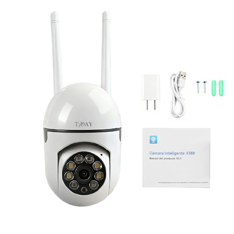T-DAY Cámara WiFi Impermeable 1080P | MundoMax SV